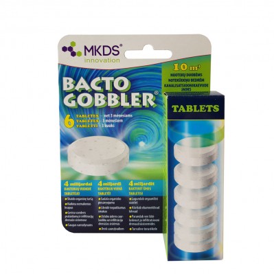 BACTO GOBBLER bakterijų tabletės nuotekoms